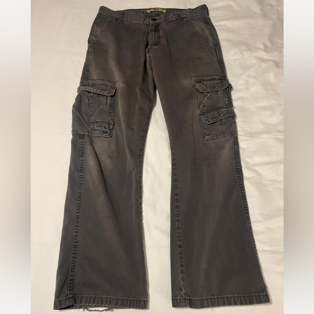 Wrangler Charcoal Cargo Pants
